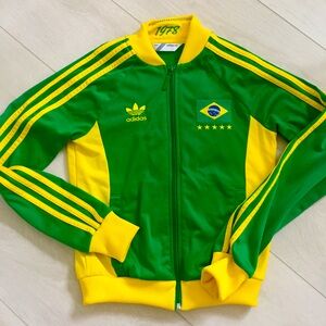 Womens Original Adidas Brazil Jacket. XS. Excellent condition - like new.